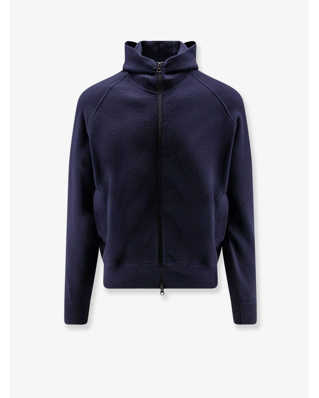 Stone Island Blue Wool Blend Sweatshirt for men