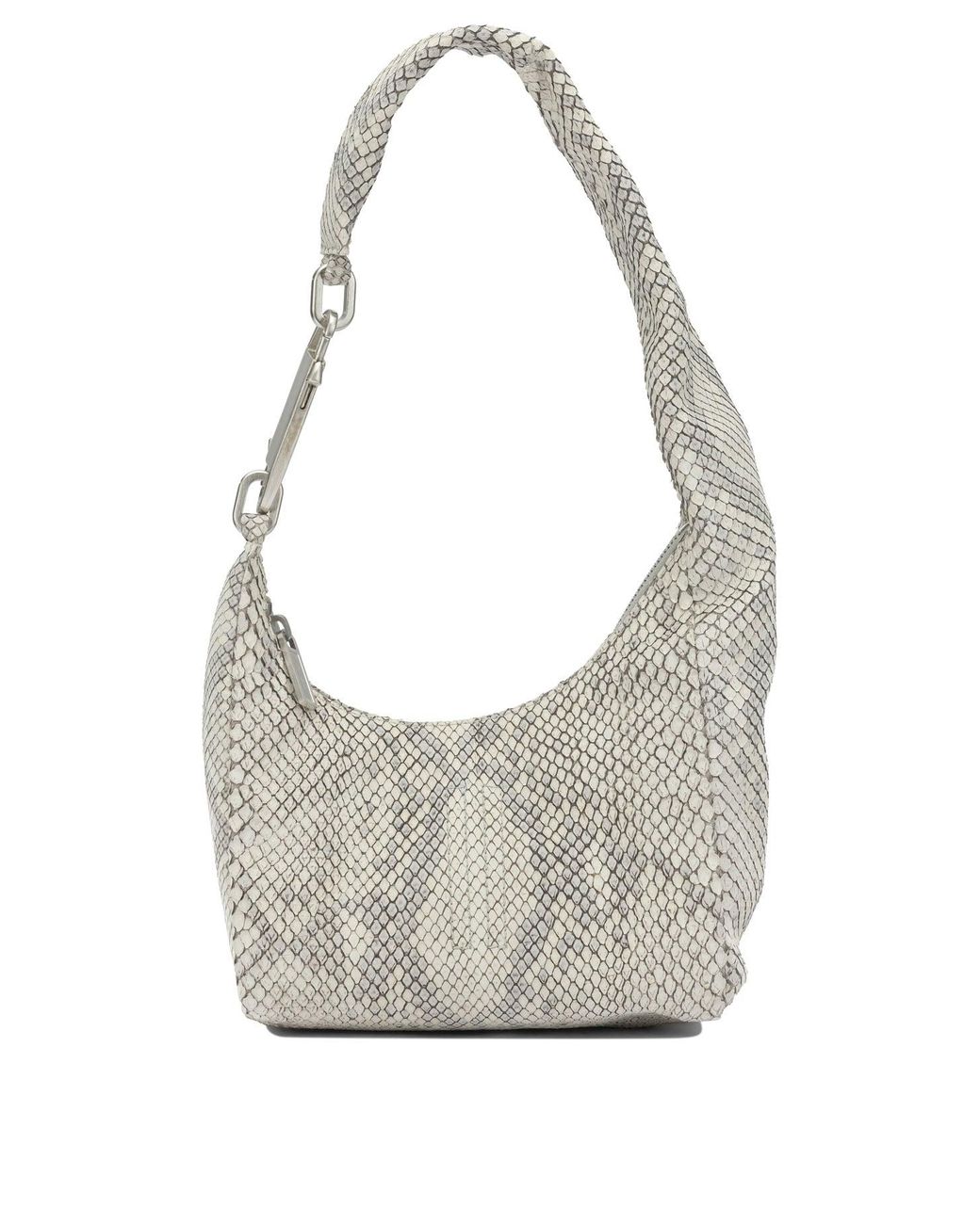 Rick Owens Gray "Disco Gemini" Small Shoulder Bag