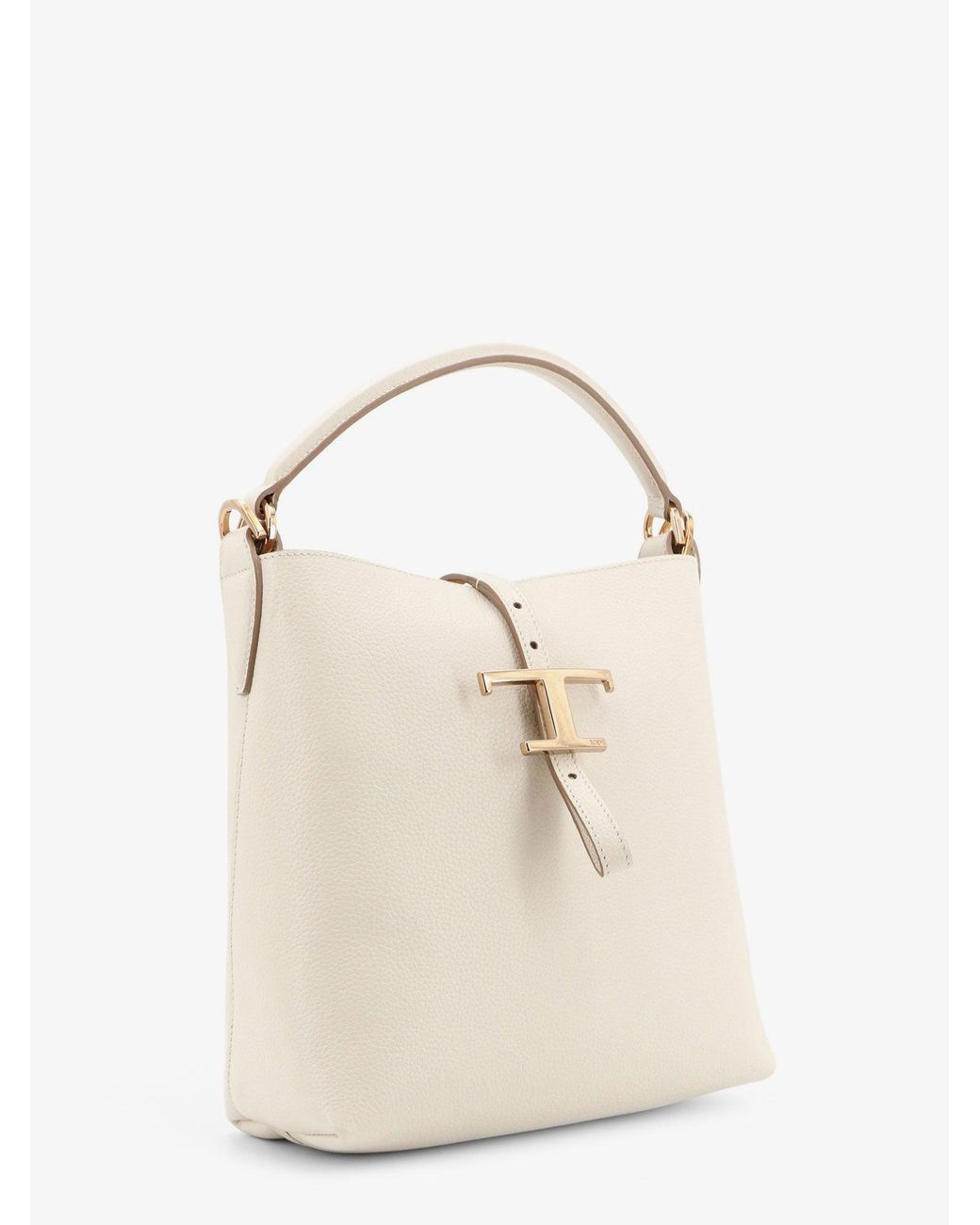 Tod's Natural T Timeless Leather Crossbody Bag