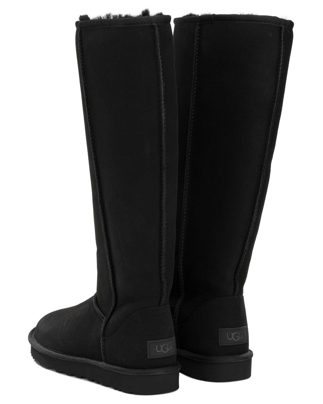 Ugg Black "Classic Ultra Tall" Knee-High Boots