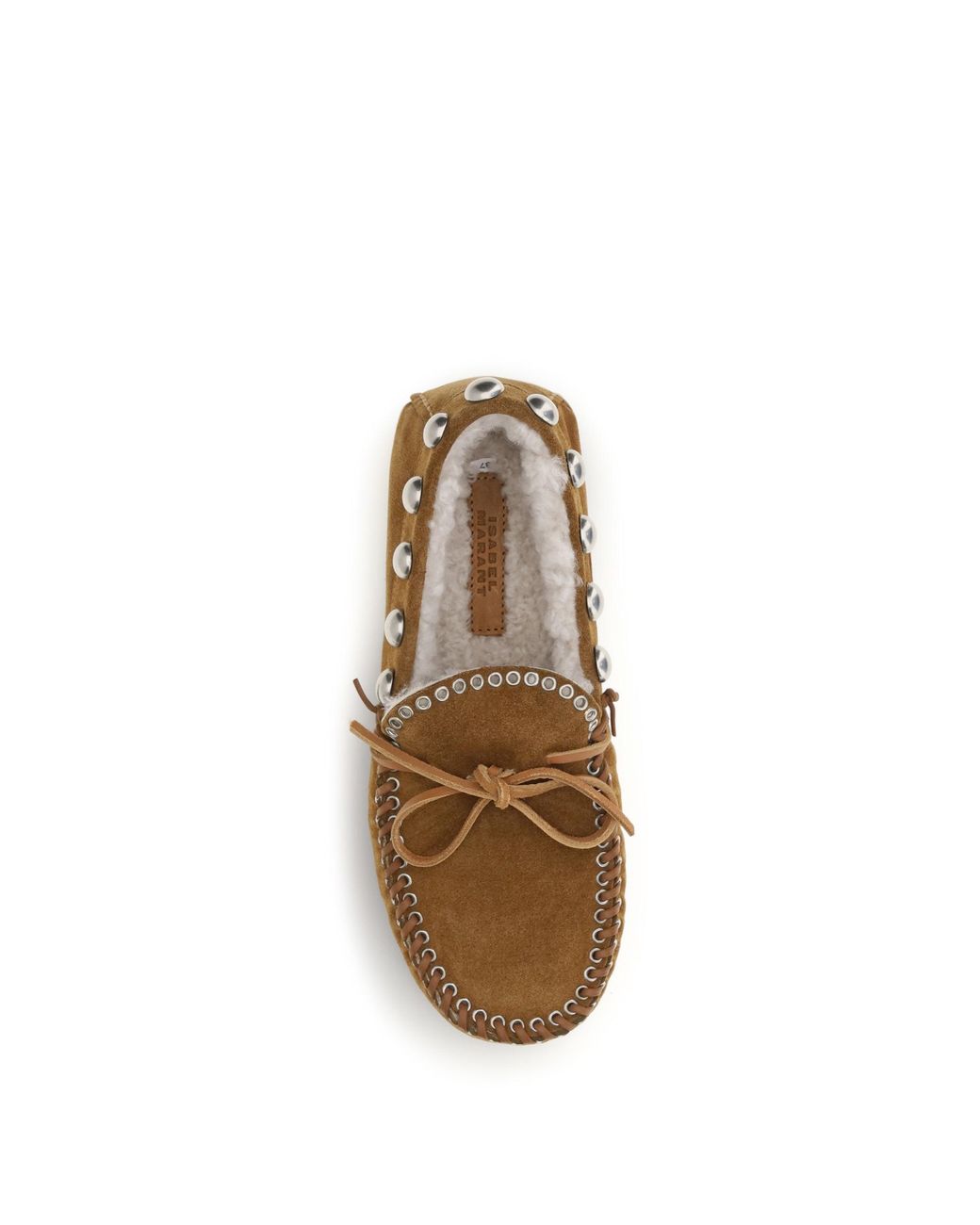 Isabel Marant Brown Fitza Suede Loafers