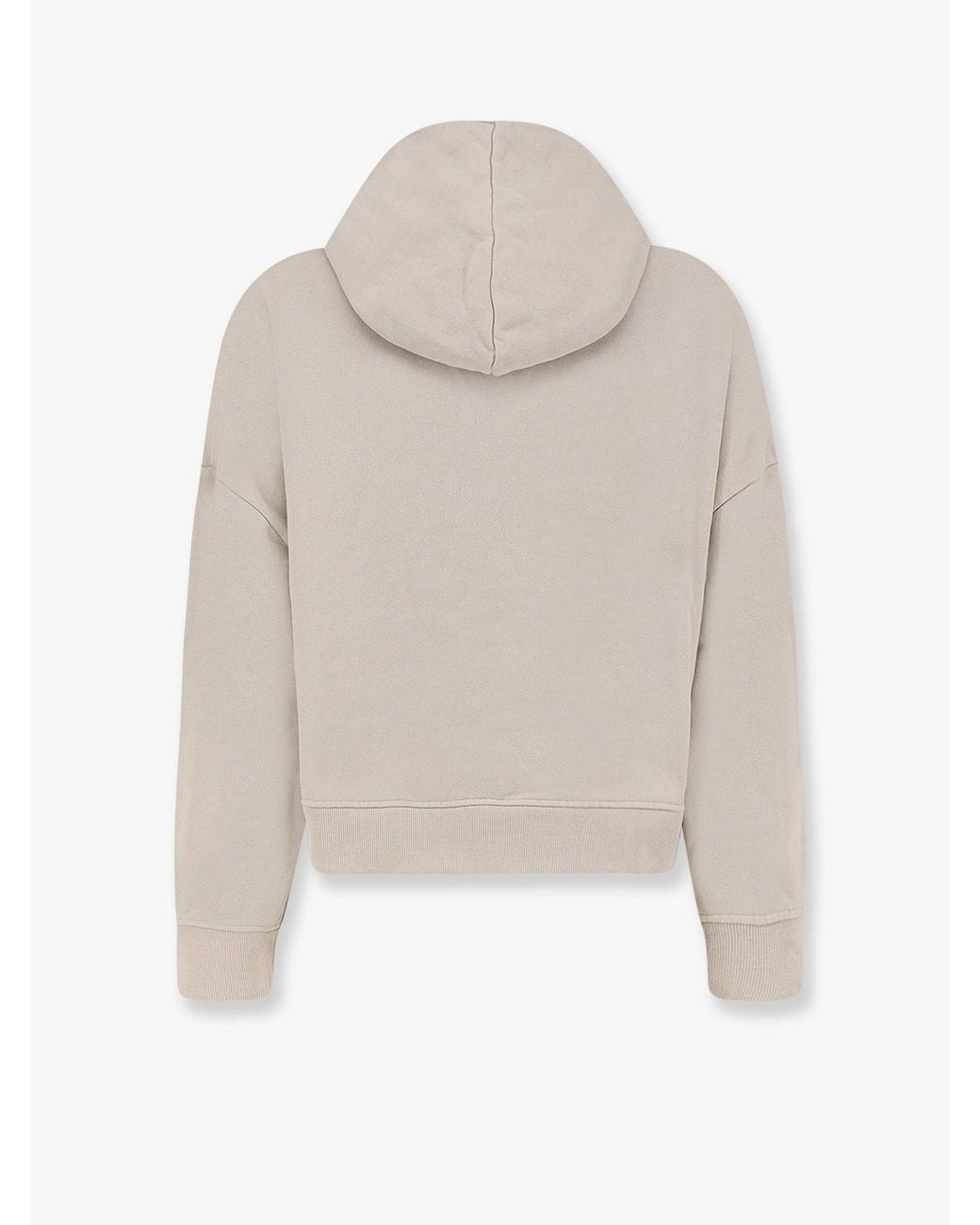 Entire studios White Eternal Zip Cotton Sweatshirt