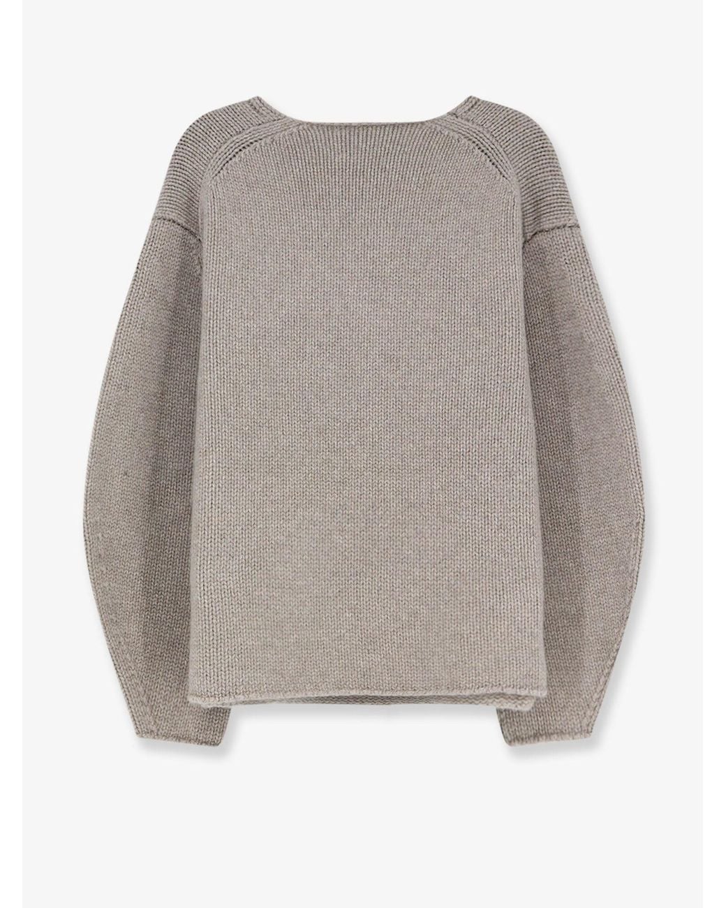 Soft Goat Gray Cashmere Sweater