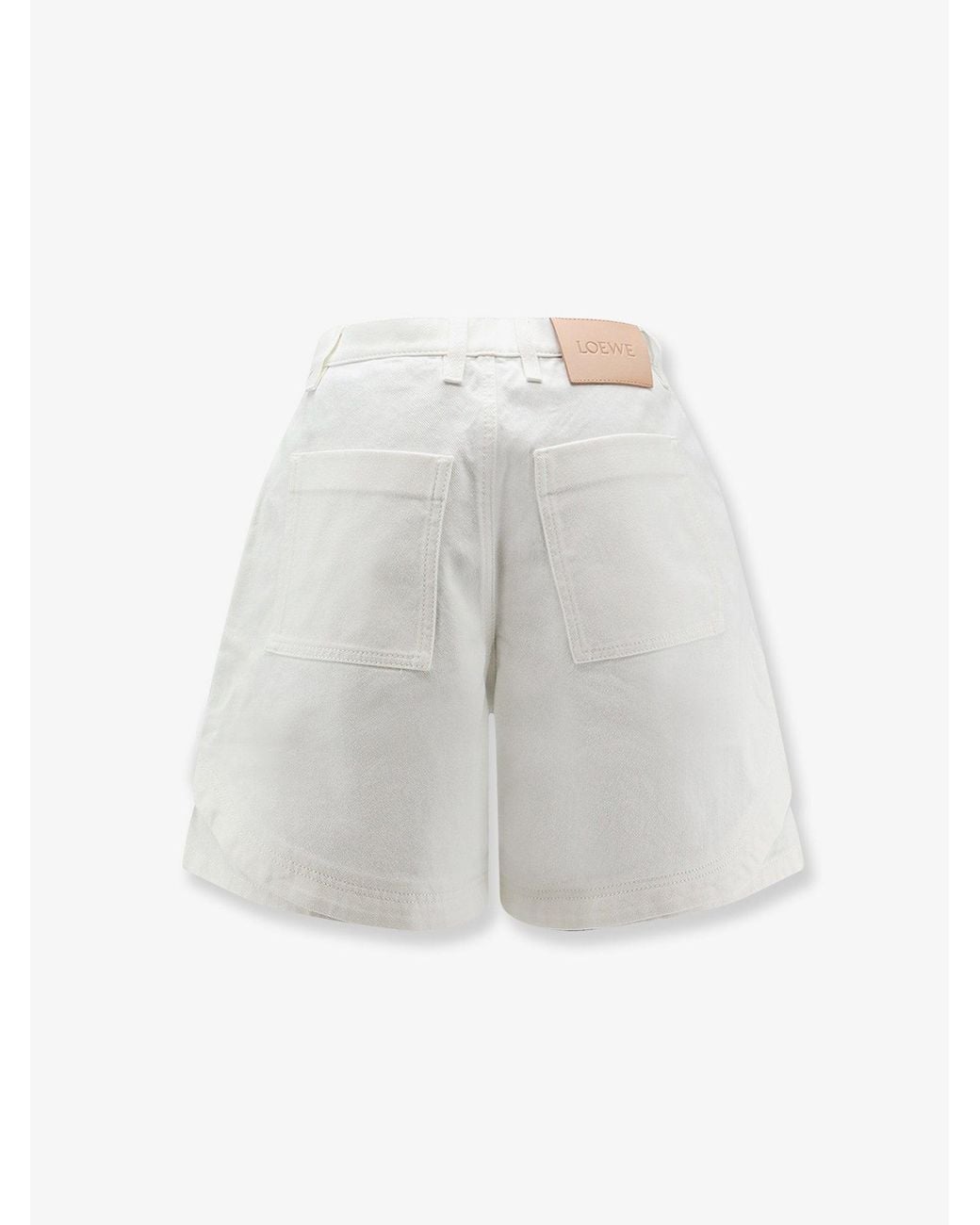 Loewe White Shorts Paula's Ibiza Cotton