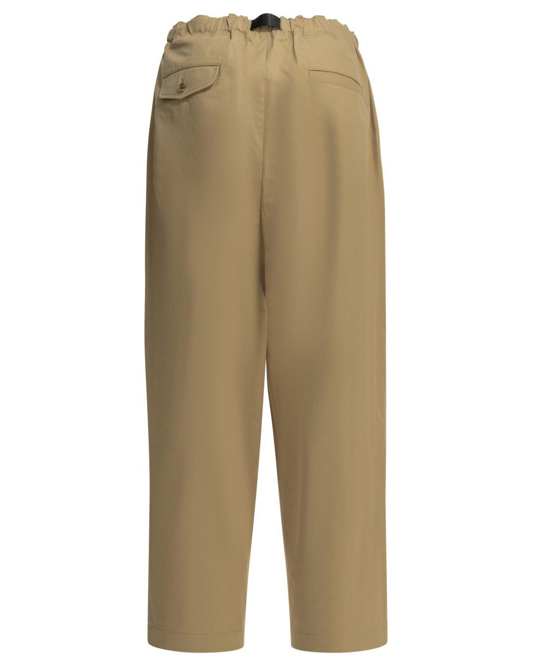 Comme des Garçons Natural Casual Pants With Buckle