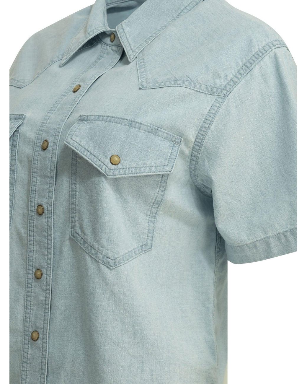Filson Blue "Western" Casual Shirt