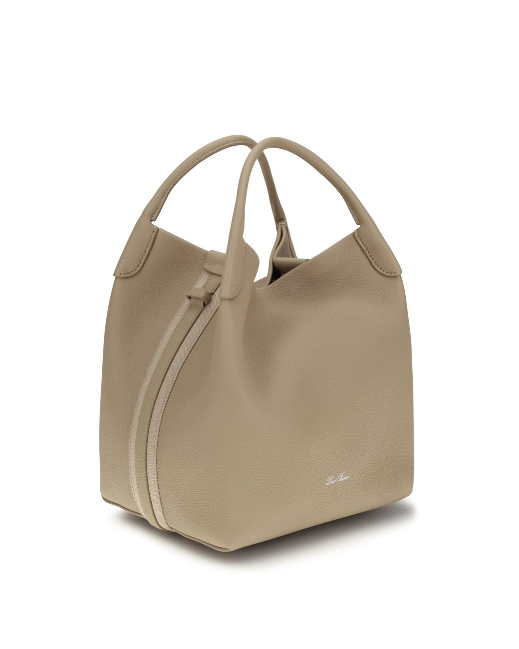 Loro Piana Natural Bale Large Shoulder Bag