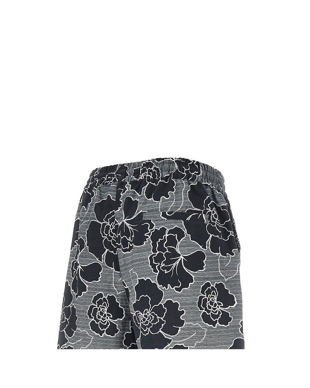 Les Deux Gray 'Charlie Poppy' Cotton-Blend Shorts for men