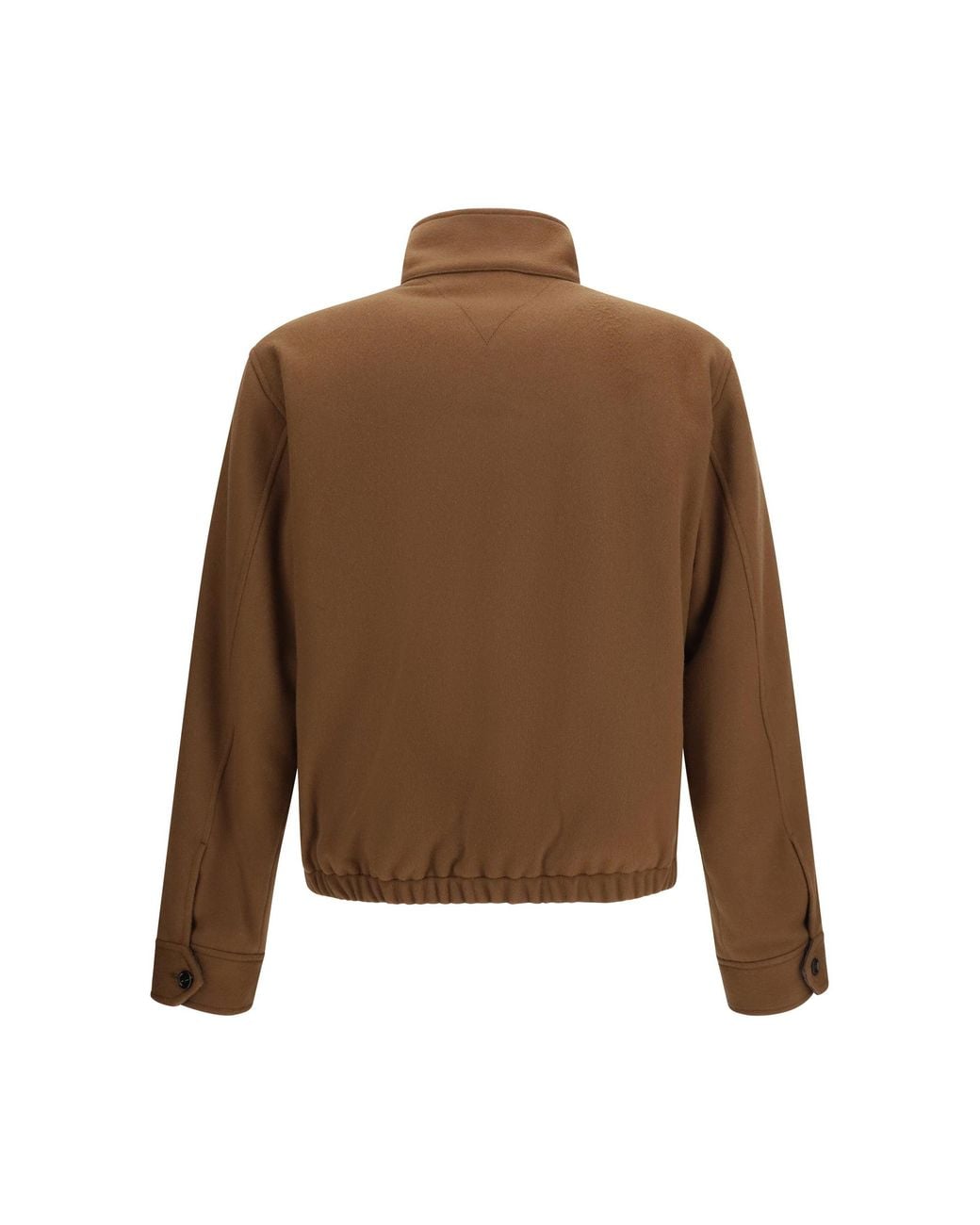 Bottega Veneta Brown Wool And Cashmere Jacket Sepia for men