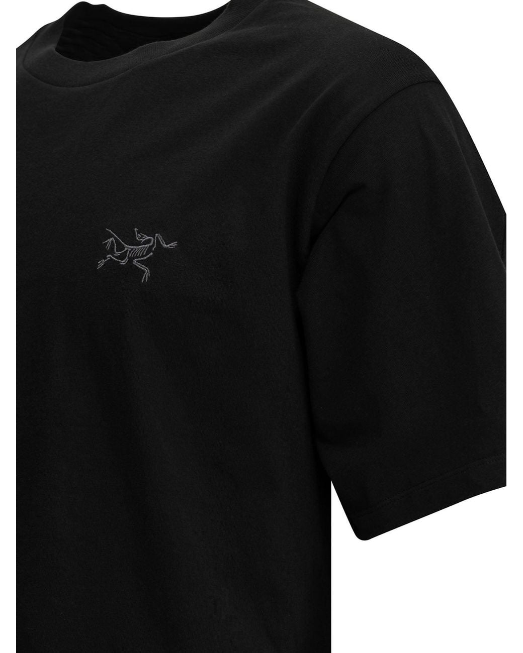 Arc'teryx Black Kragg Emblem Crew Neck T-Shirt for men