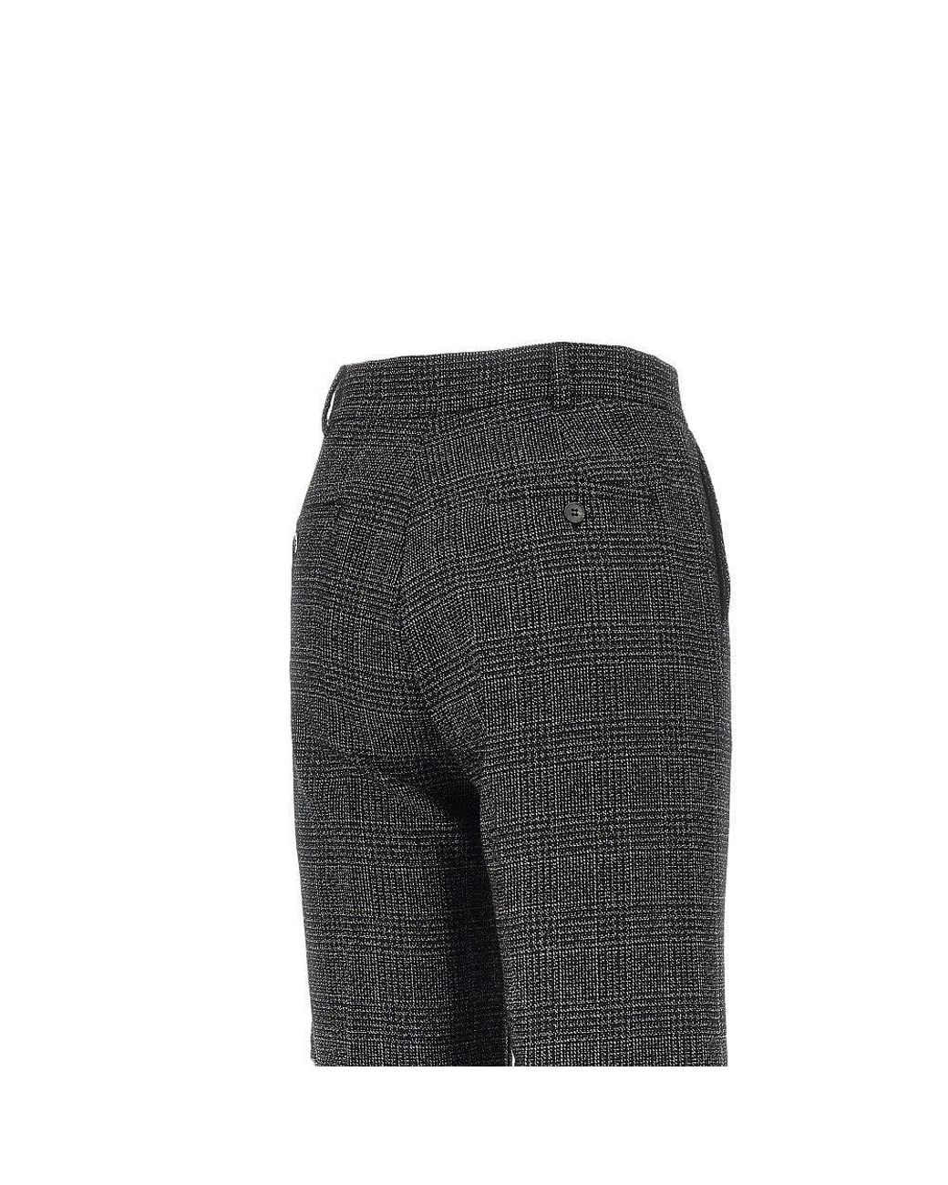 Weekend by Maxmara Black Prince Of Waleds Wool Pants