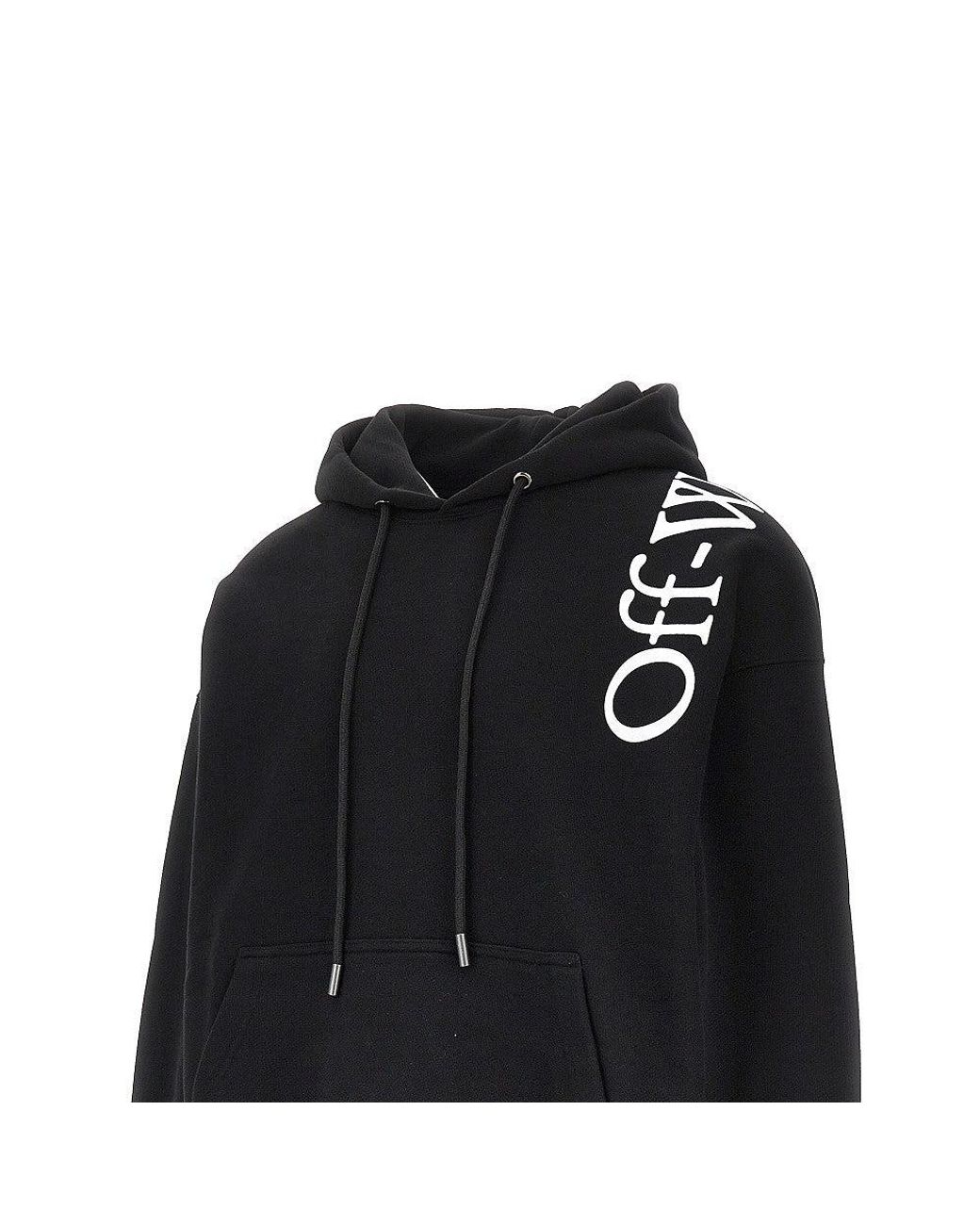 Off-White c/o Virgil Abloh Black 'Vertical Bookish Skate' Hoodie for men