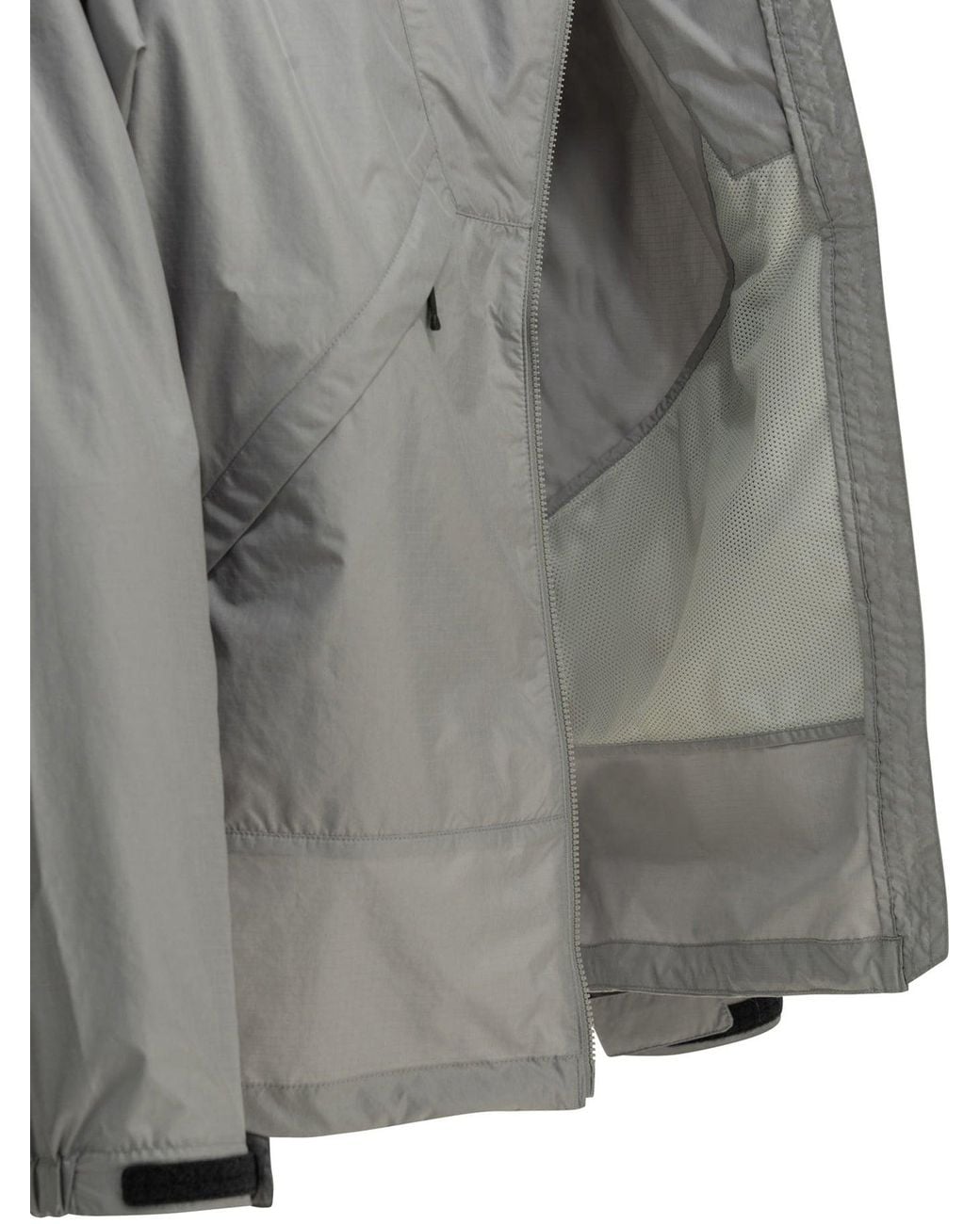 Goldwin Gray "Rip-Stop" Windbreaker Jacket for men