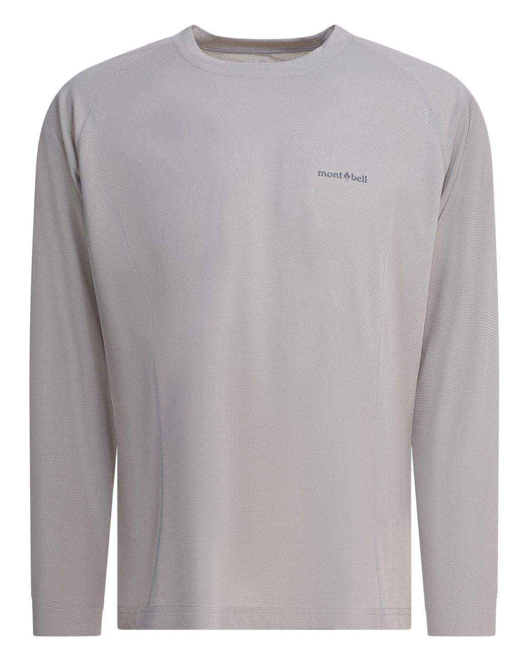Montbell Gray T-shirts Grey for men