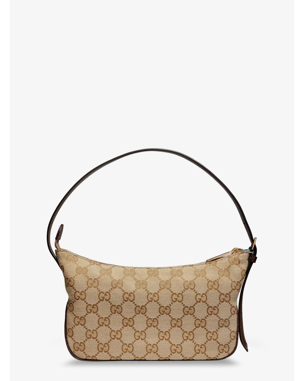 Gucci Metallic Lady Lunetta Gg Fabric Crossbody Bag