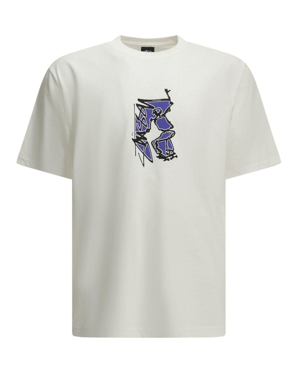 Stussy White T-Shirt for men