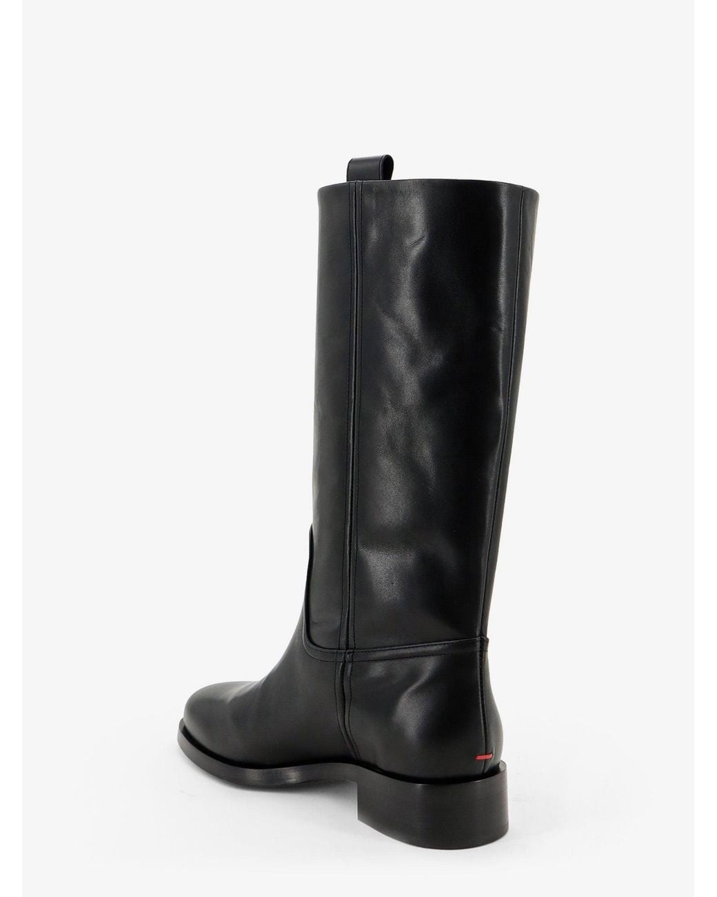 Aeyde Black Leather Boots