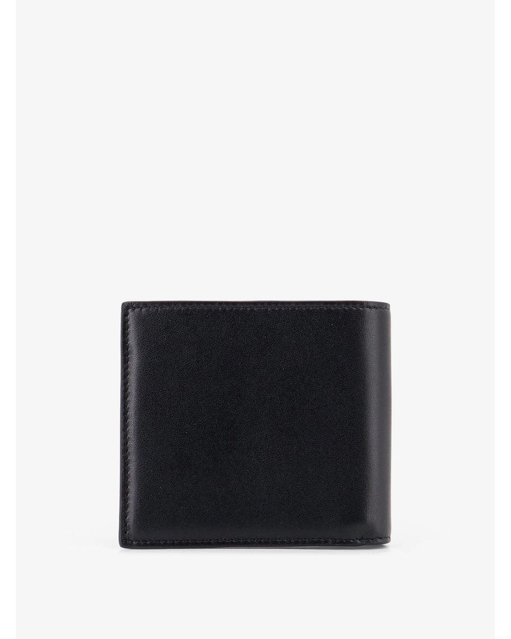 Céline Blue Leather Bi-Fold Wallet for men
