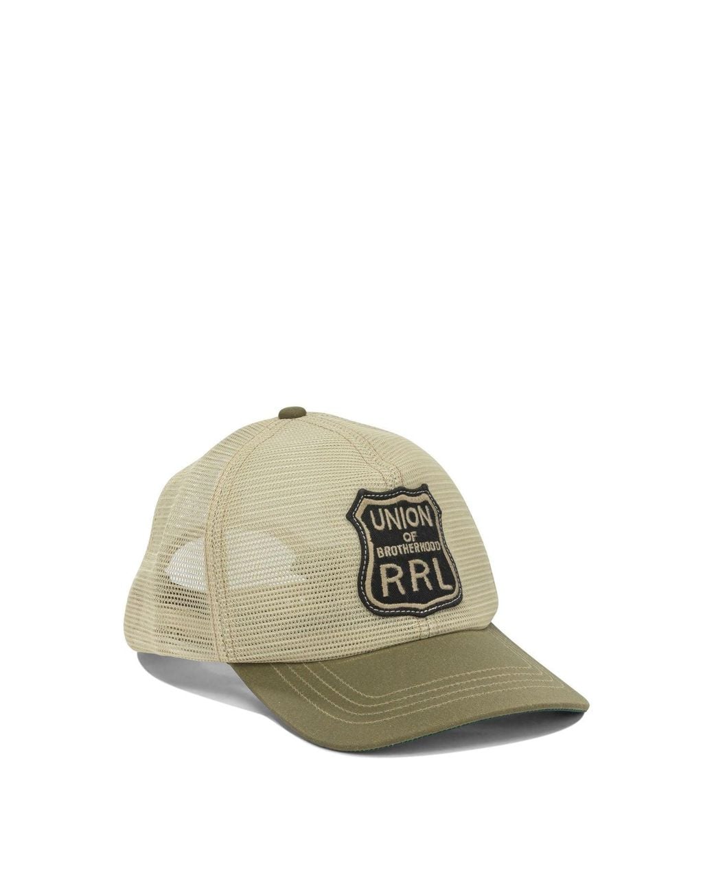 RRL Natural Trucker Cap