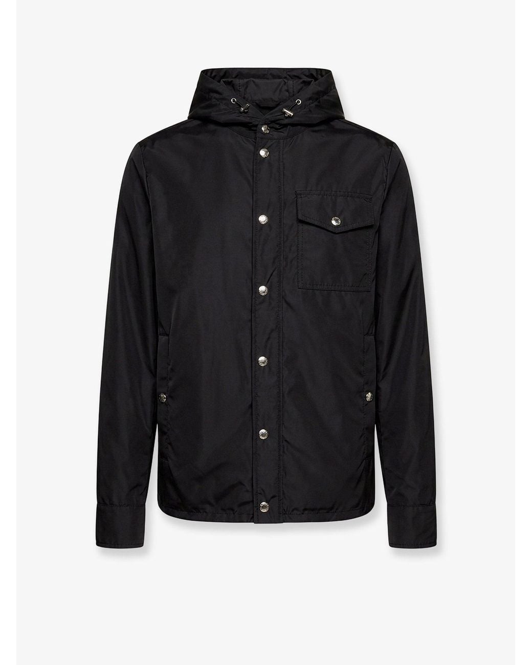 Moncler Black Duvainne Recycled Nylon Jacket for men