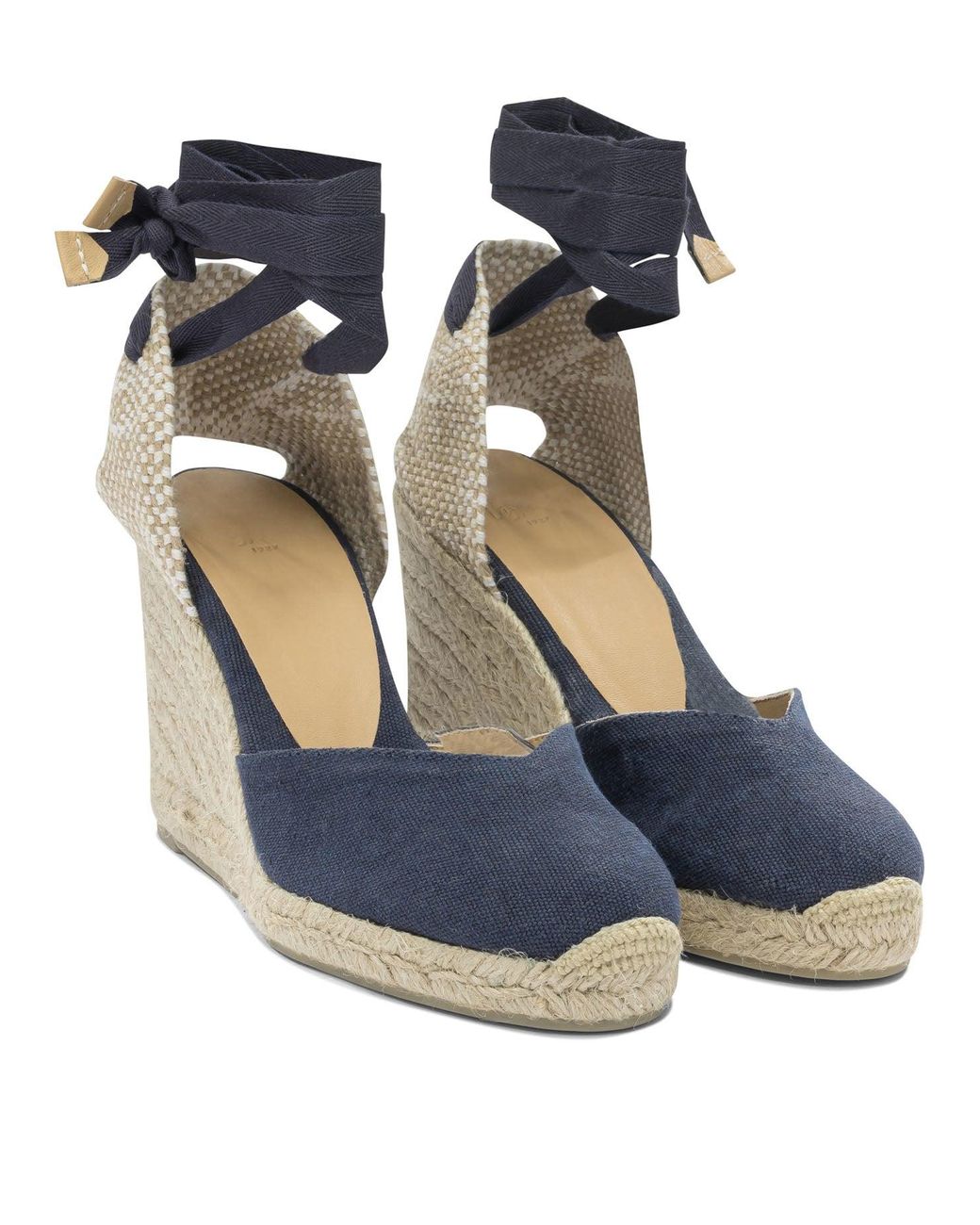 Castaner Blue Castañer Chiara Organic Cotton Espadrilles