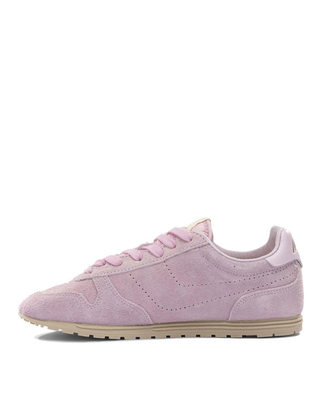 Autry Purple Cow Leather Sneakers