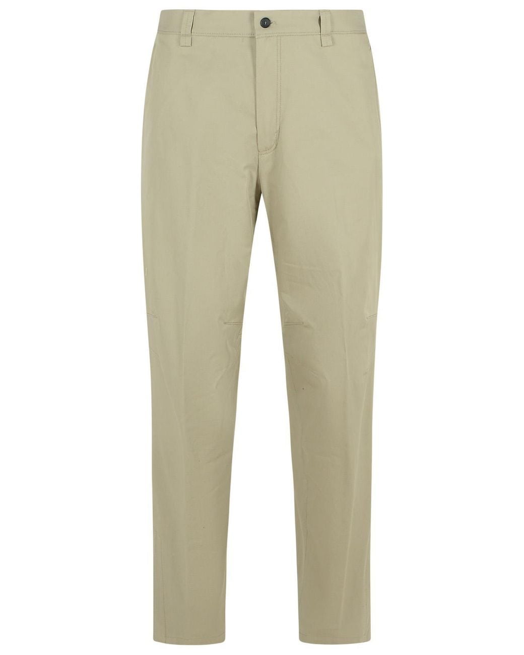 Lanvin Natural 'Biker' Cotton Pants for men