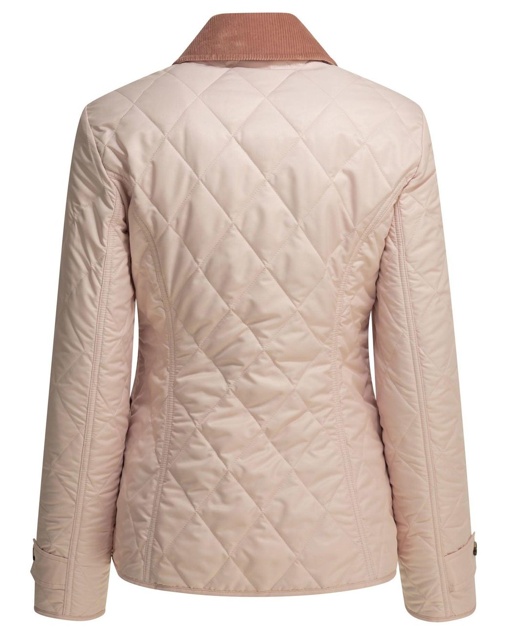 Burberry Natural Quilted Polyester Jacket