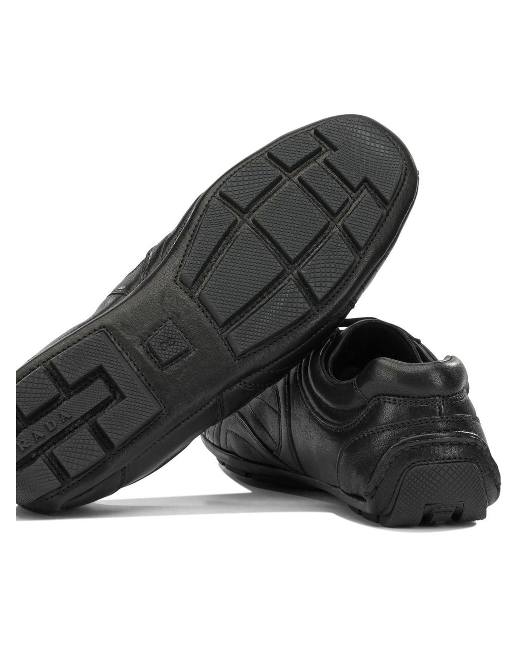Prada Black Monte Carlo Re-Edition 2005 Low-Top Sneakers for men