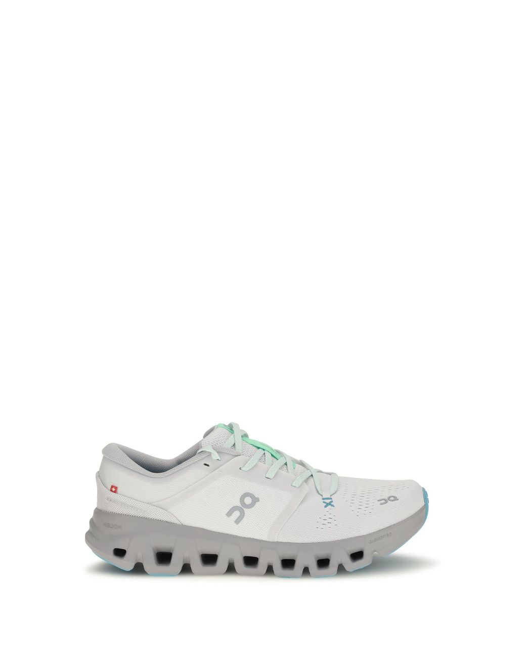 On Shoes White Cloud X 5 Training Sneakers Frost Alloy for men