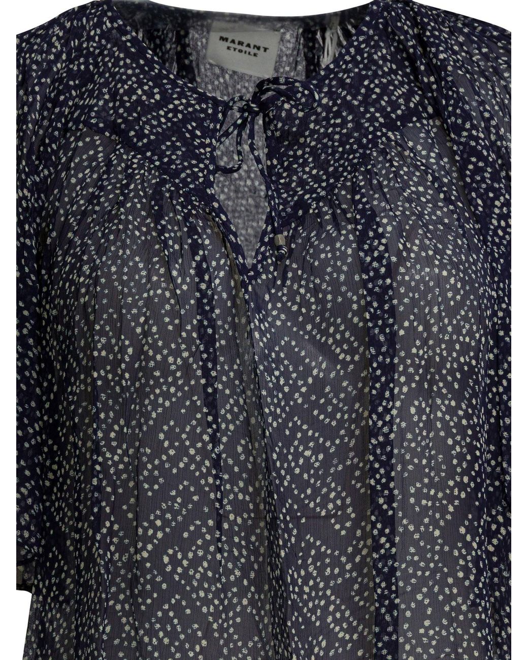 Isabel Marant Black "Neslya" Viscose Blouse