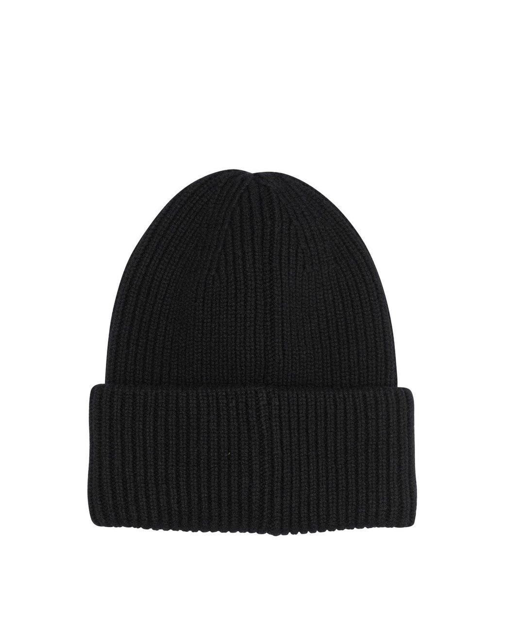 Moncler Black Wool And Cashmere Beanie for men