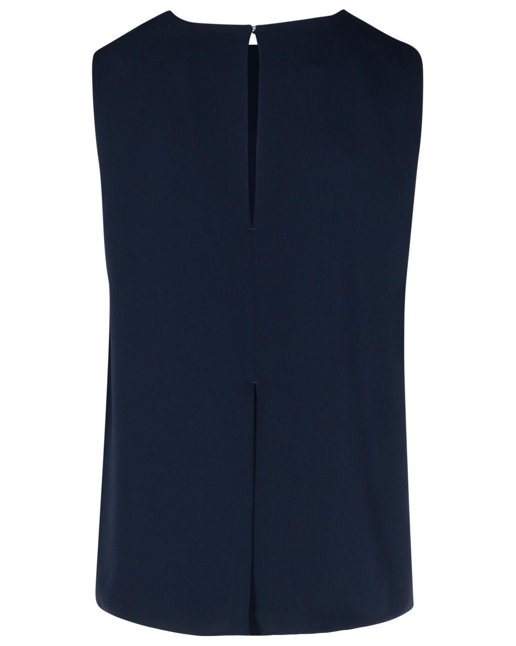 P.A.R.O.S.H. Blue Polyester Blouse