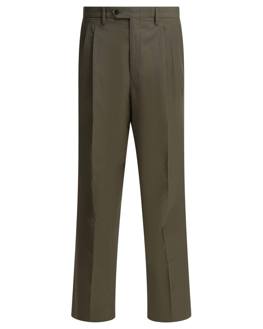 Prada Green Wide Leg Pants