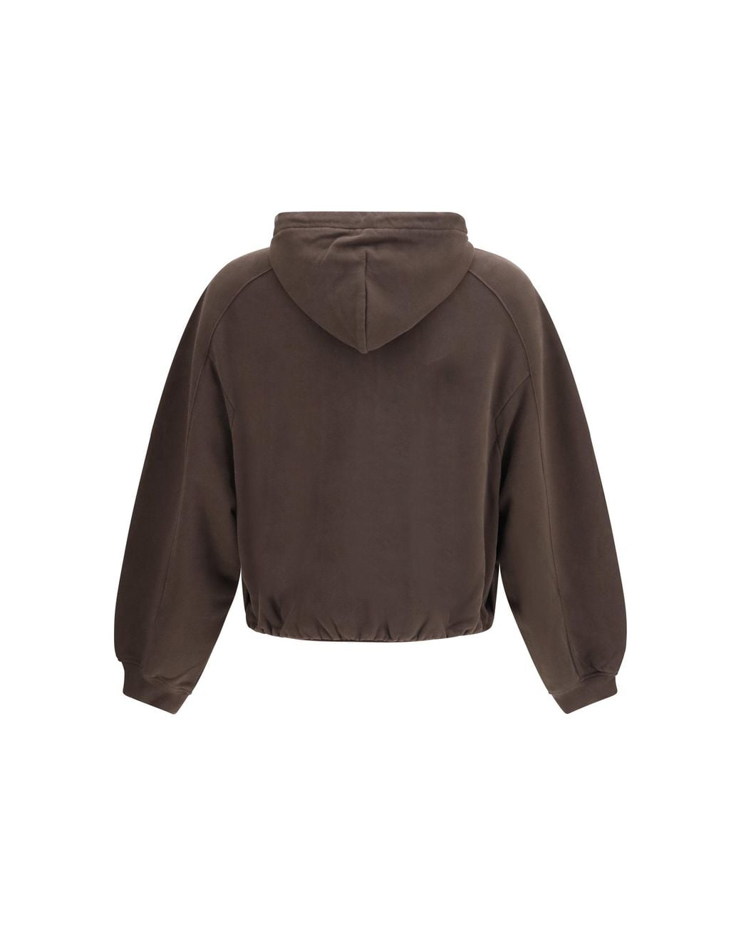 Jacquemus Brown Le Montaigne Hooded Sweatshirt for men
