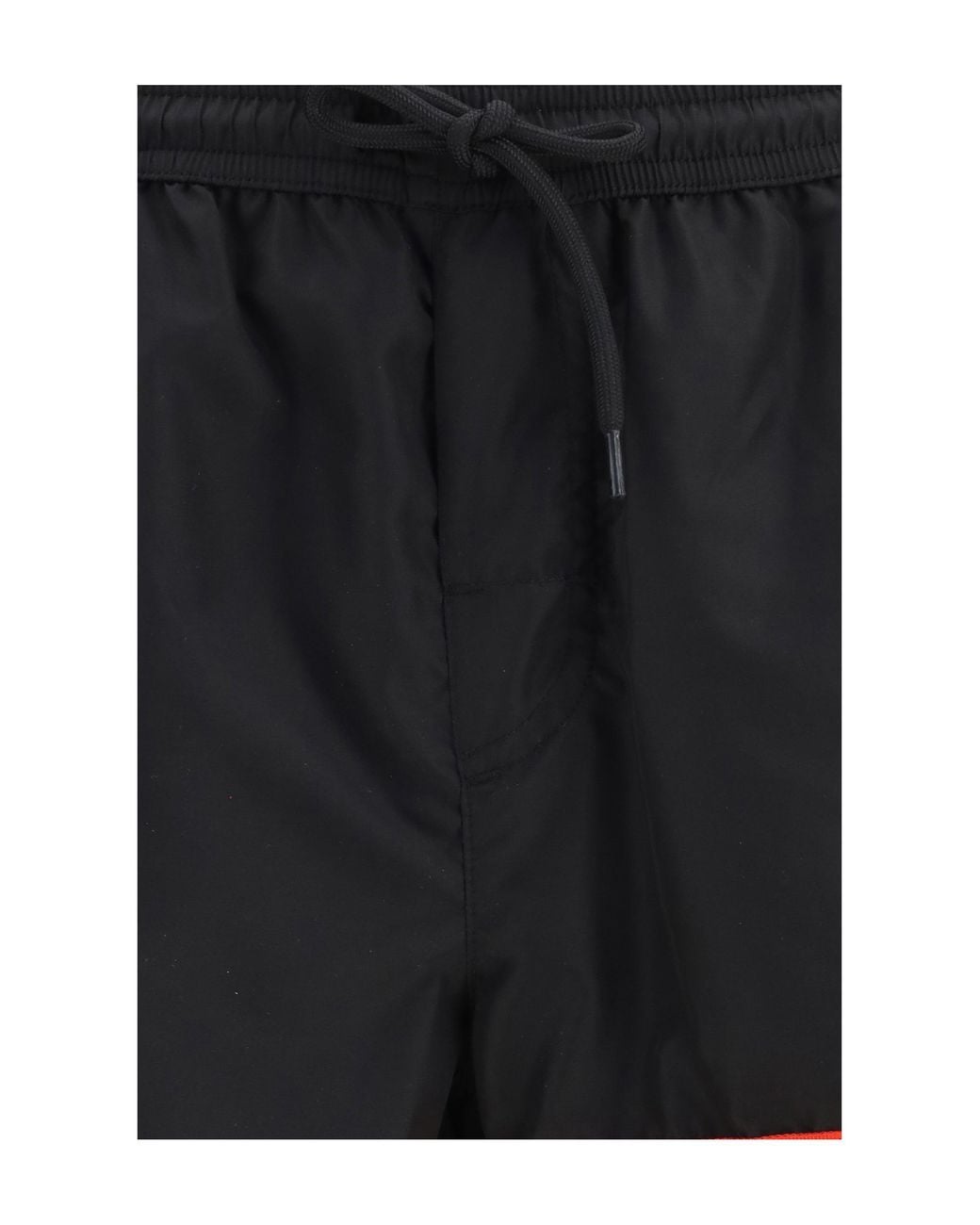Gcds Black Logo Swim Shorts for men
