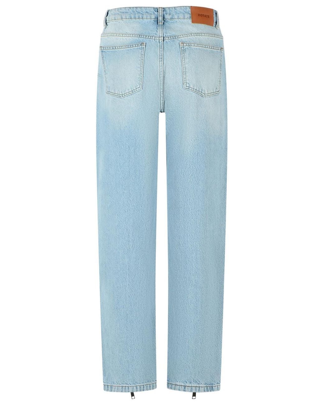 ROTATE BIRGER CHRISTENSEN Blue Light Denim Jeans