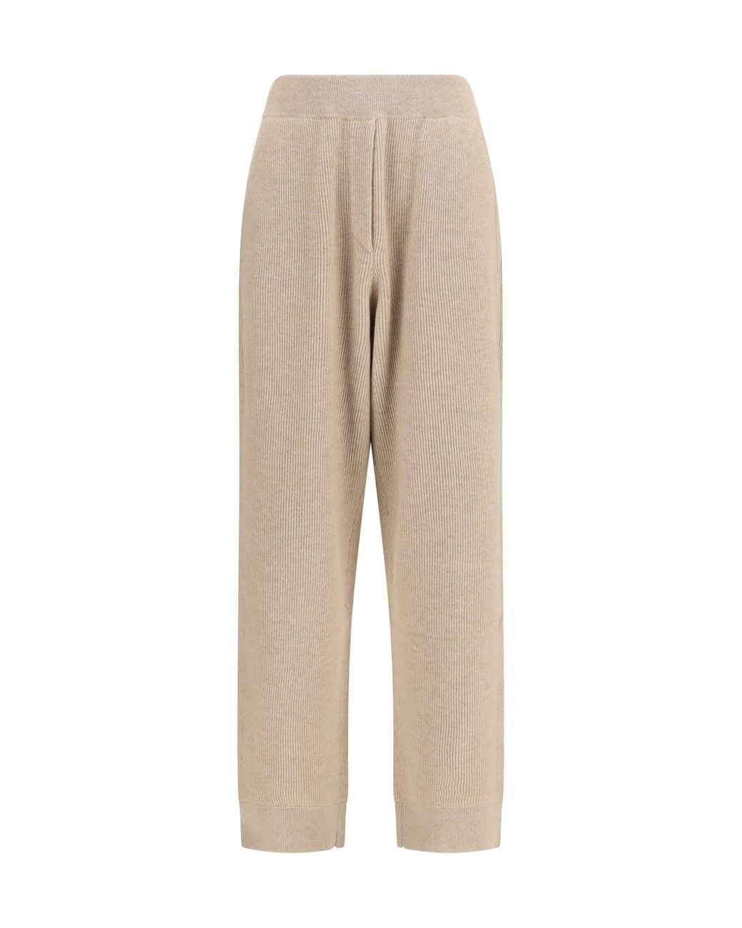 Brunello Cucinelli Natural Cashmere Pants