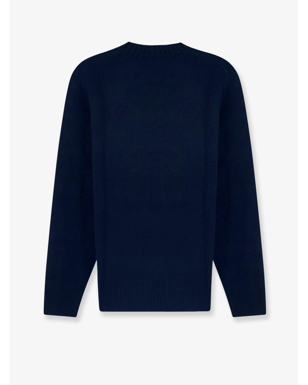 Soft Goat Blue Cashmere Sweater for men