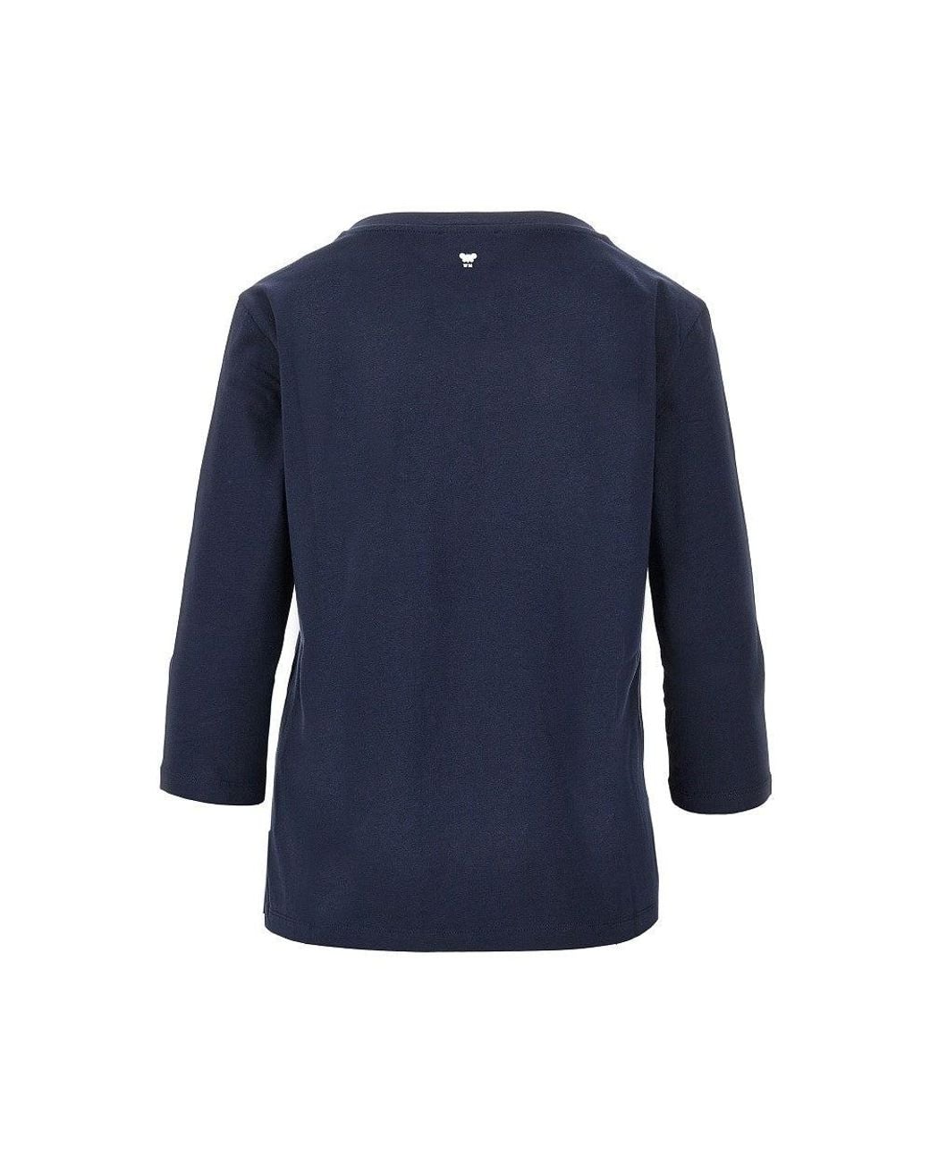 Weekend by Maxmara Blue Stretch Jersey T-Shirt