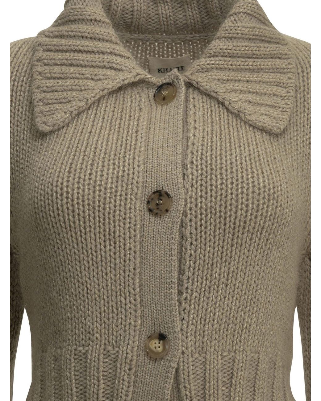 Khaite Green "Takeo" Cardigan