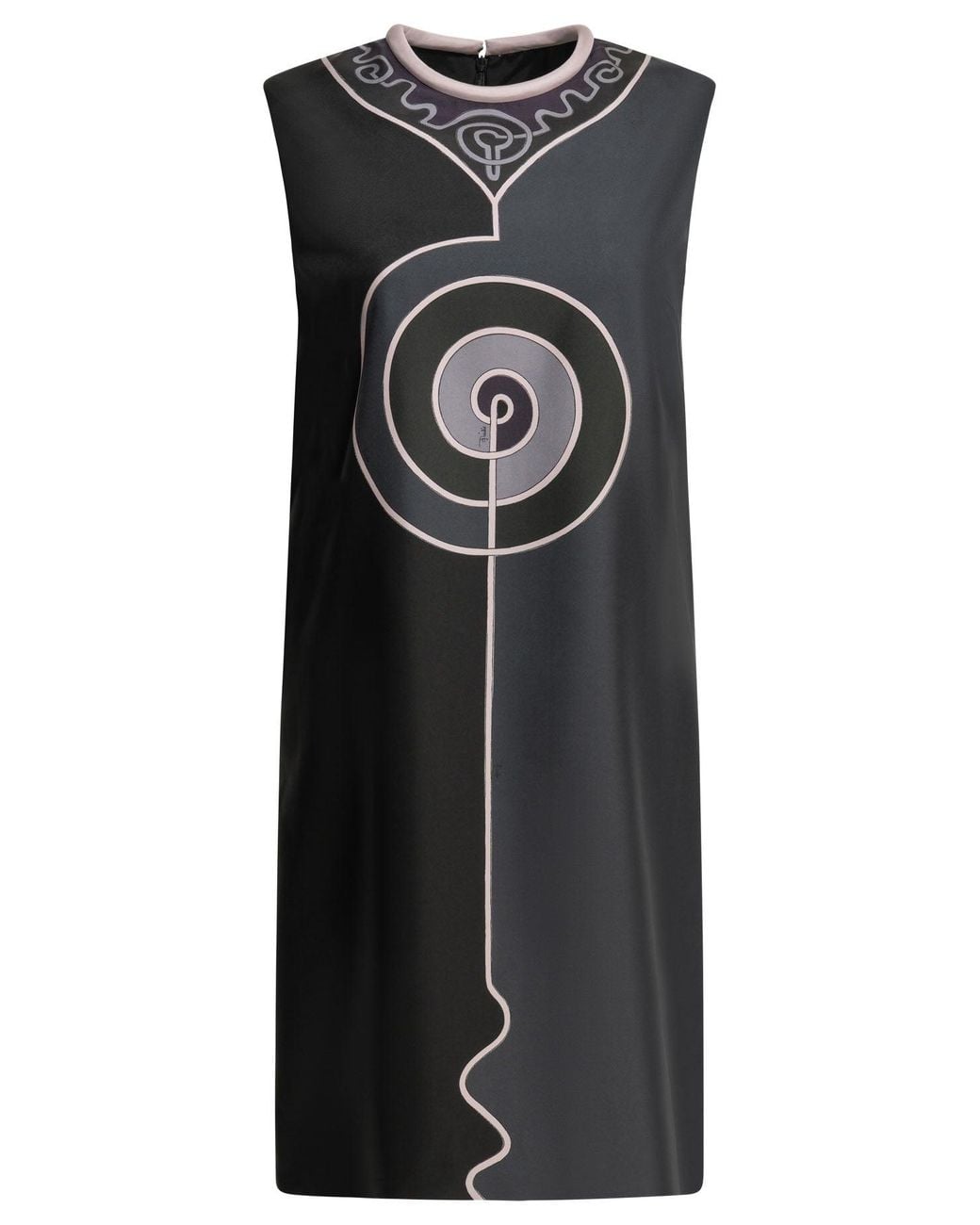 Emilio Pucci Black "Astro" Short Dress