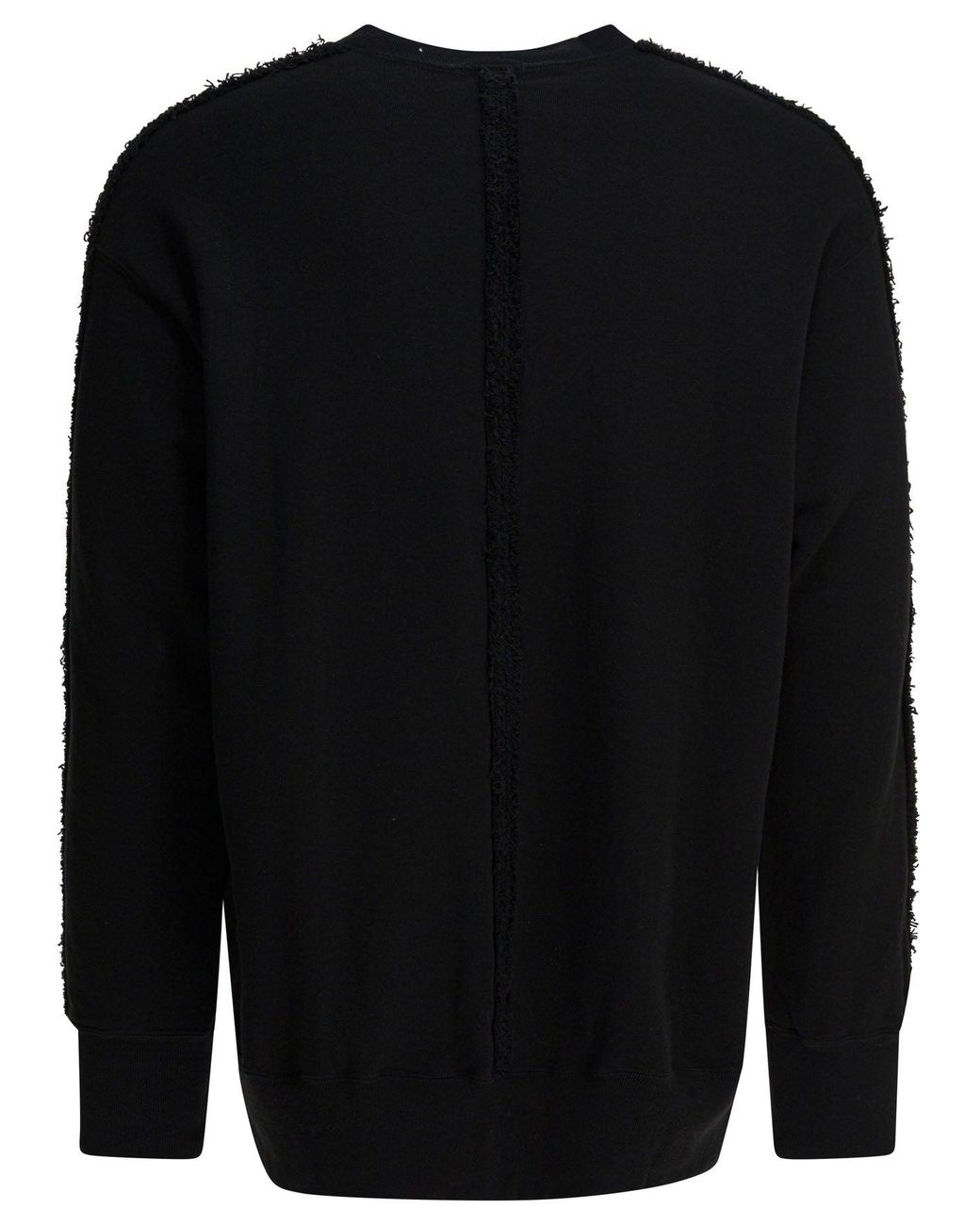 Comme des Garçons Black Cotton Crewneck Sweatshirt Sweatshirts for men