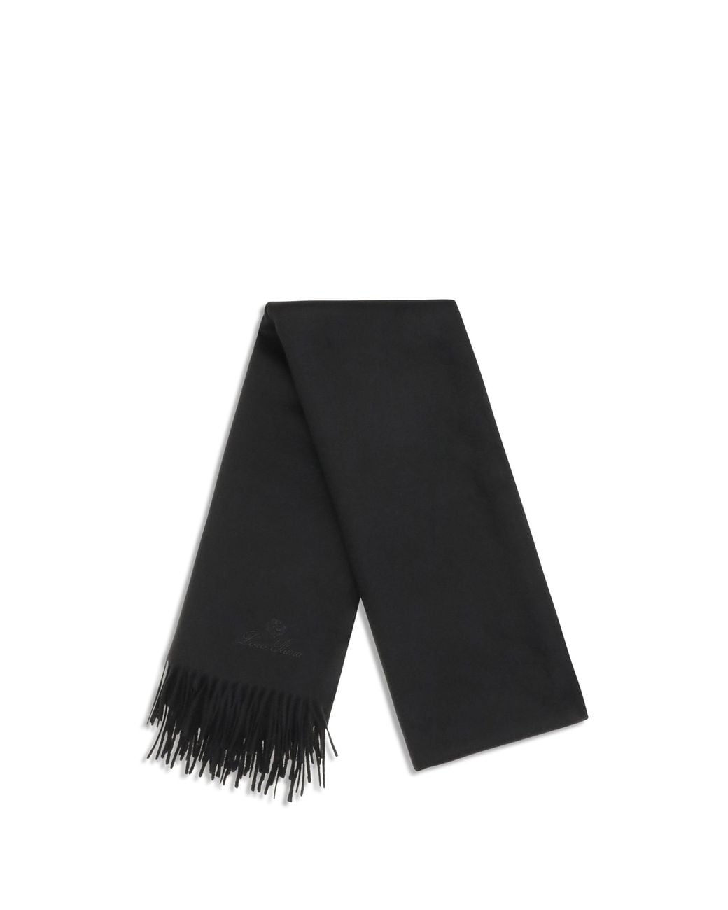 Loro Piana Black Opera Cashmere Scarf