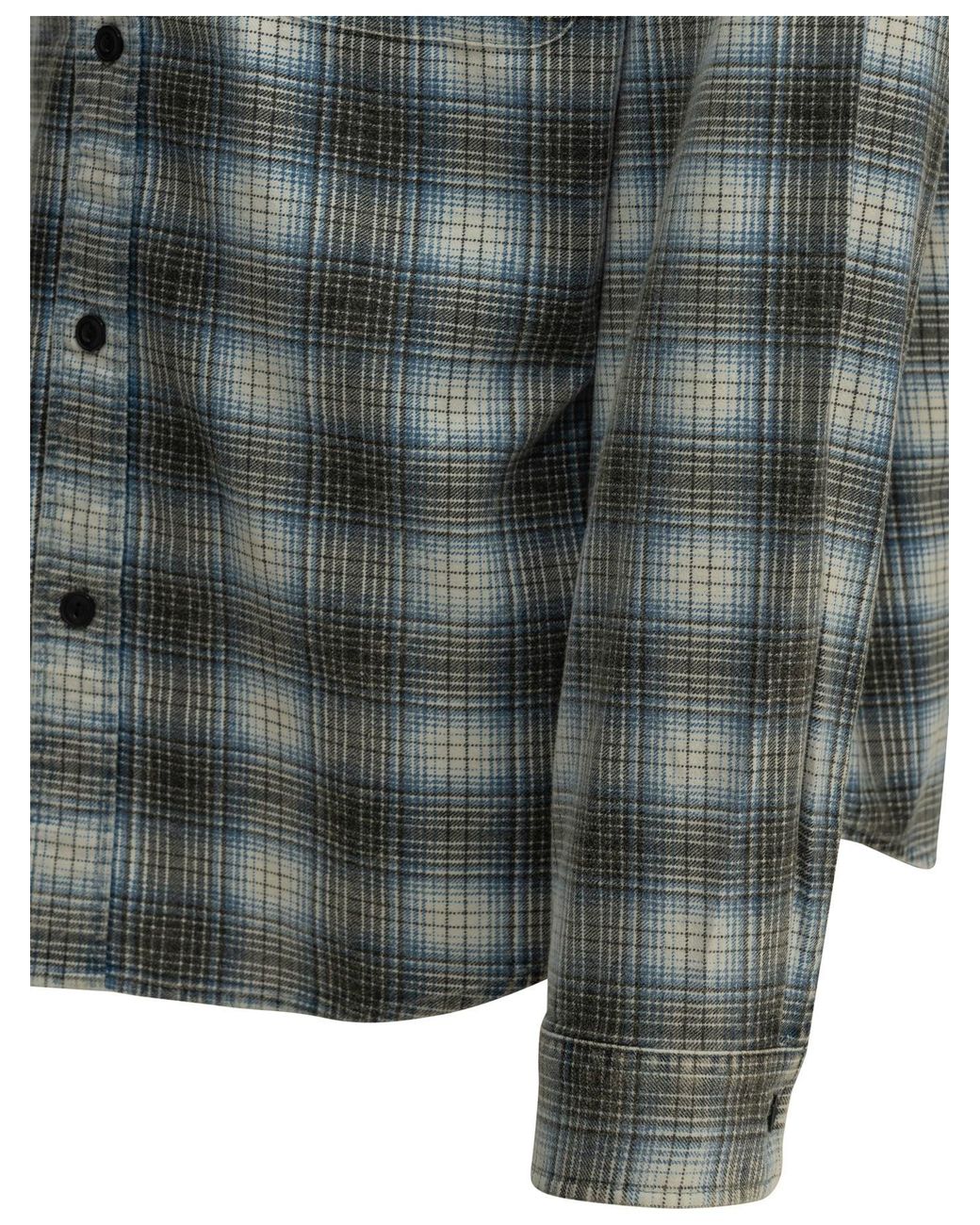 Stussy Gray Cotton Shirt for men
