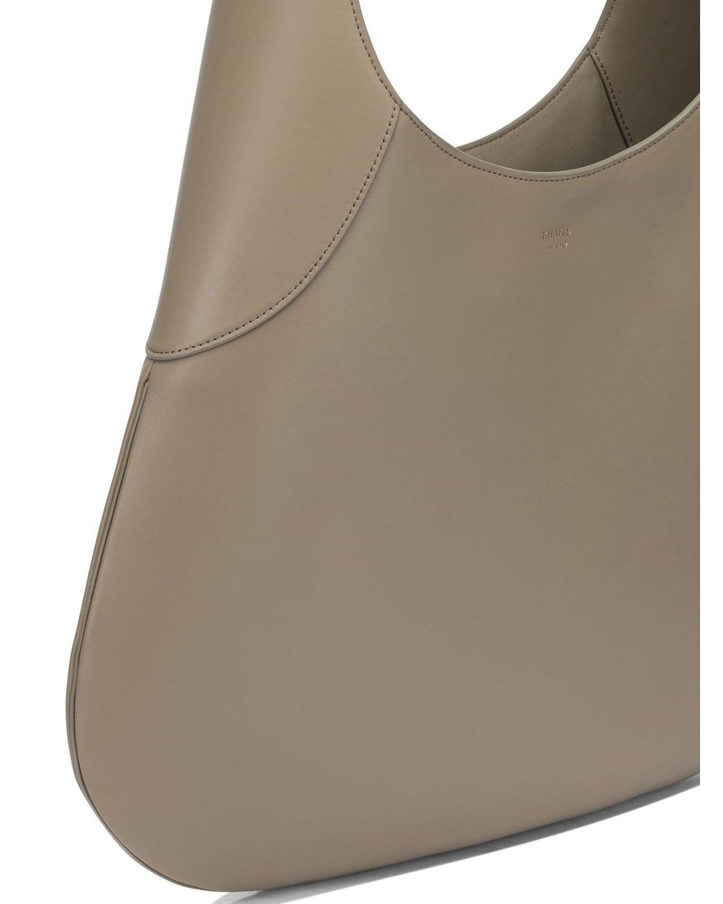 Khaite Gray "Joan Hobo" Large Shoulder Bag