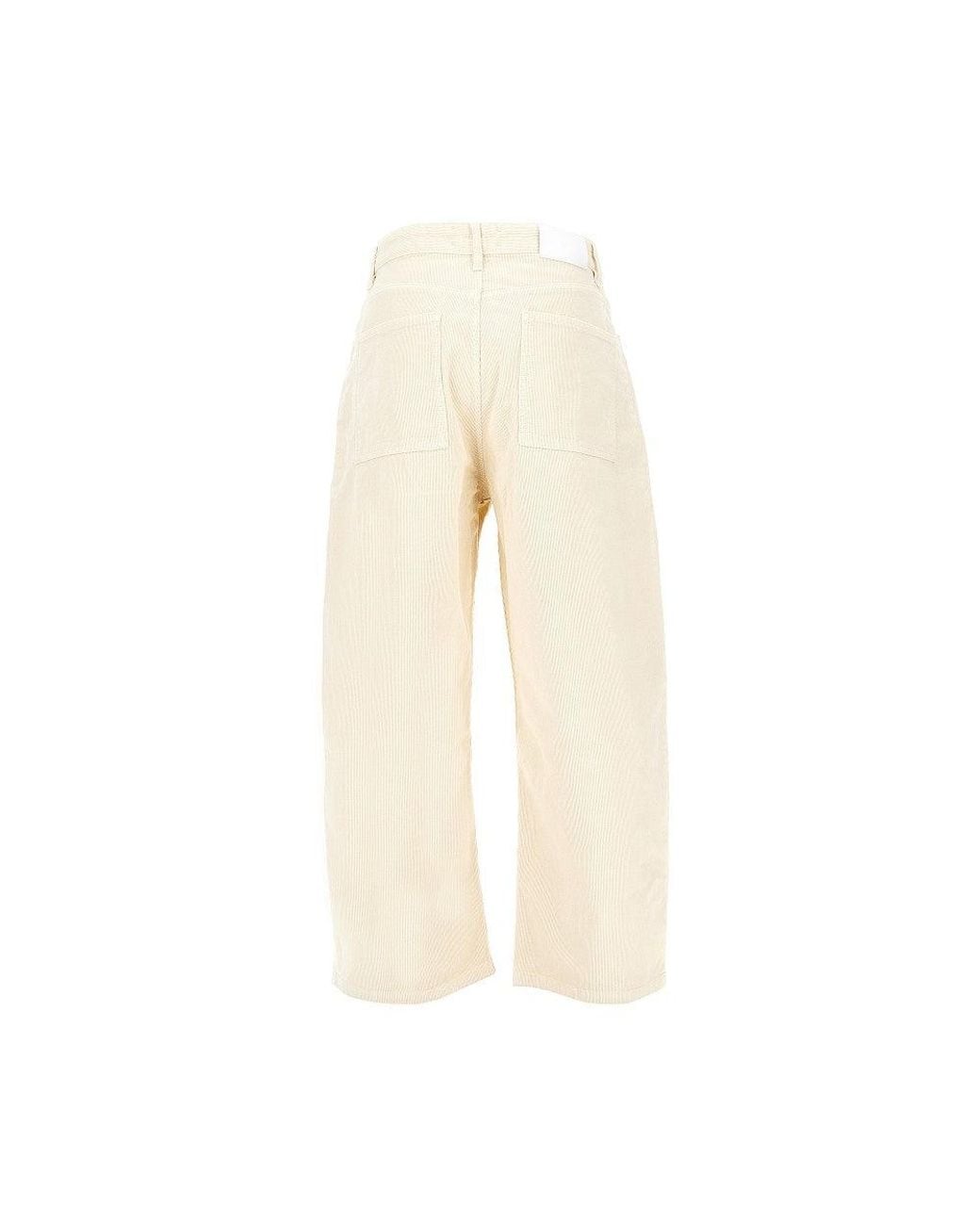 Studio Nicholson Natural 'Paolo' Corduroy Pants for men