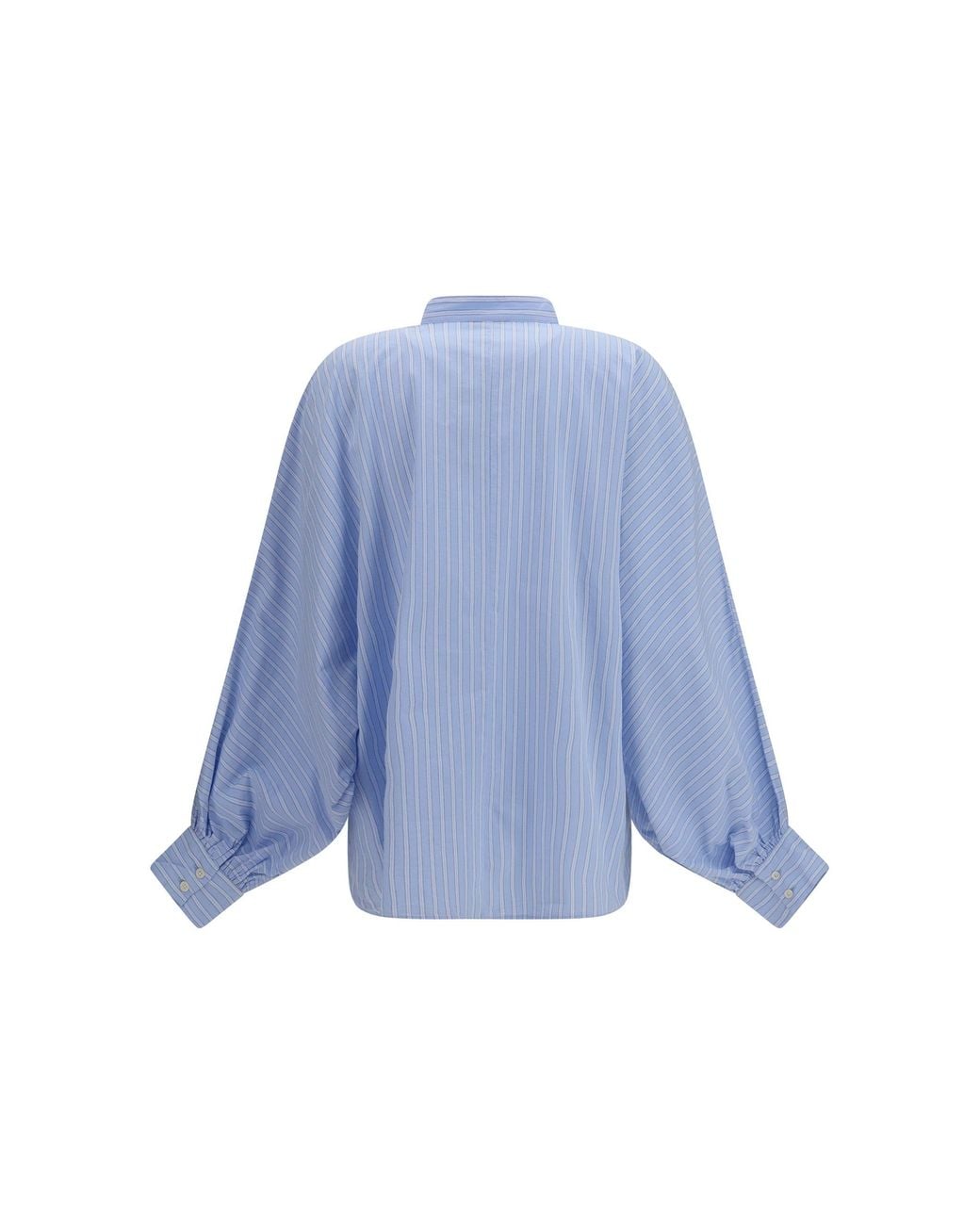 SOSUE Blue Shirt Antonia Voile