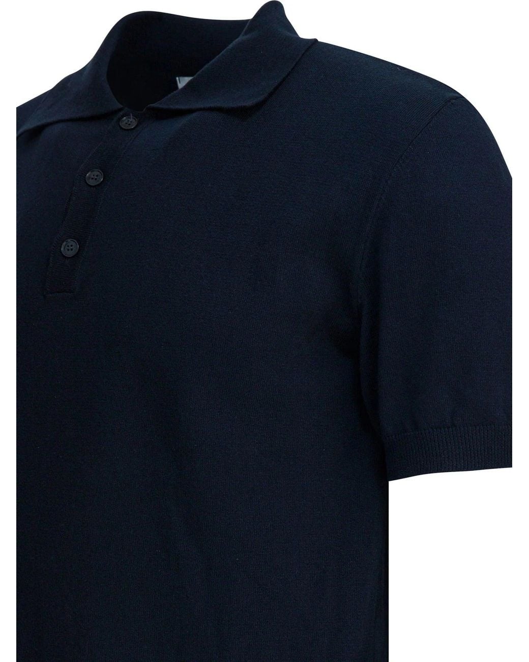 Altum Blue Cotton Polo Shirt for men