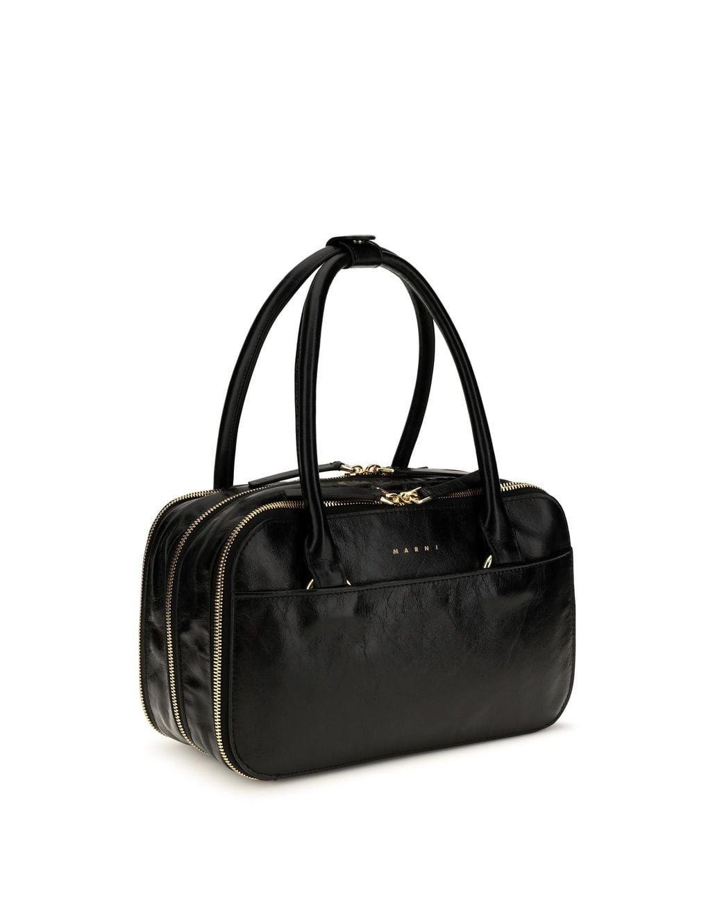Marni Black Small Boxyne Handbag